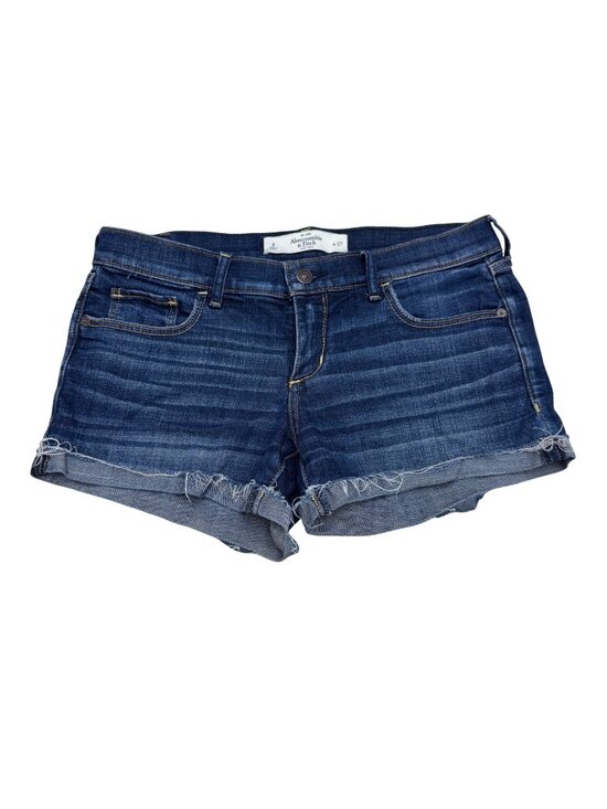Abercrombie & Fitch Pants - Abercrombie & Fitch Women's Distressed Denim Shorts Size 27